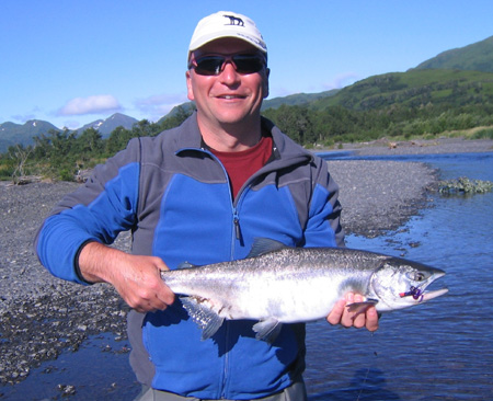 Alaska Pink Salmon Fishing in Kodiak Alaska